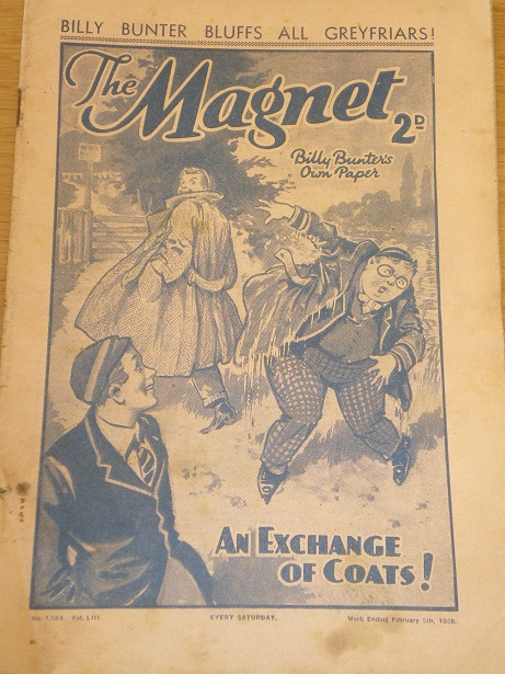 THE MAGNET story paper, February 5 1938 issue for sale. BILLY BUNTER, CHARLES HAMILTON, FRANK RICHAR