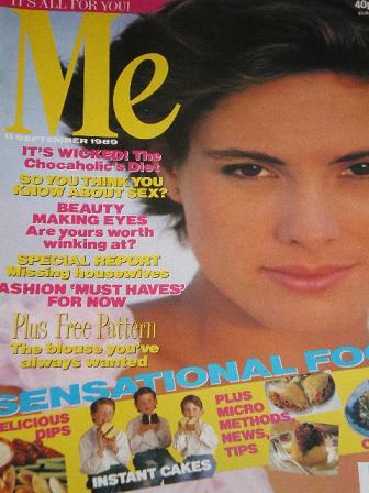 ME magazine, 11 September 1989 issue for sale. Original FASHION publication from Tilley, Chesterfiel