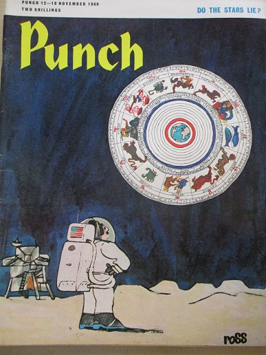PUNCH magazine, 12 - 18 November 1969 issue for sale. ROSS. Original BRITISH publication from Tilley