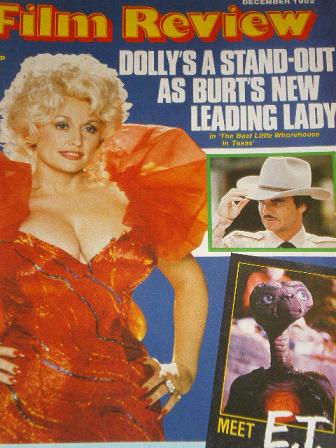 FILM REVIEW magazine, December 1982 issue for sale. DOLLY PARTON. Original British publication from 