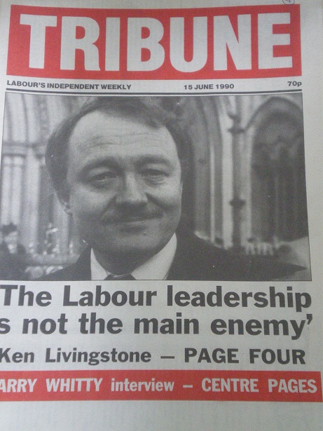 TRIBUNE magazine, 15 June 1990 issue for sale. KEN LIVINGSTONE. Original BRITISH POLITICAL publicati