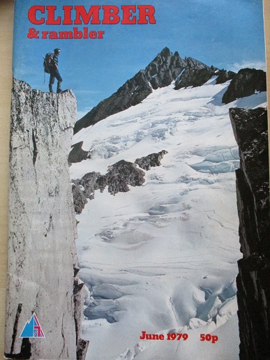 CLIMBER AND RAMBLER magazine, June 1979 issue for sale. Original British publication from Tilley, Ch