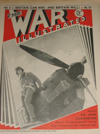 The WAR ILLUSTRATED magazine, November 1 1940 issue for sale. WW2 publication. TILLEYS, long establi