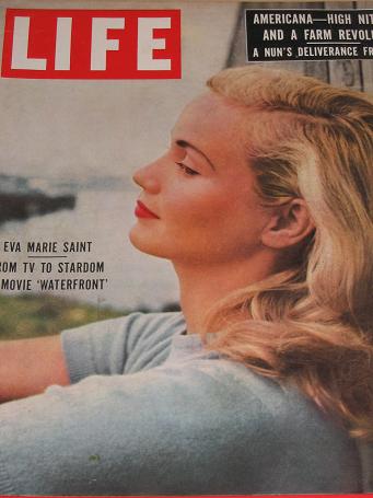 Eve Marie Saint LIFE magazine August 23 1954. SEAN O'CASEY. Vintage NEWS publication for sale. Class