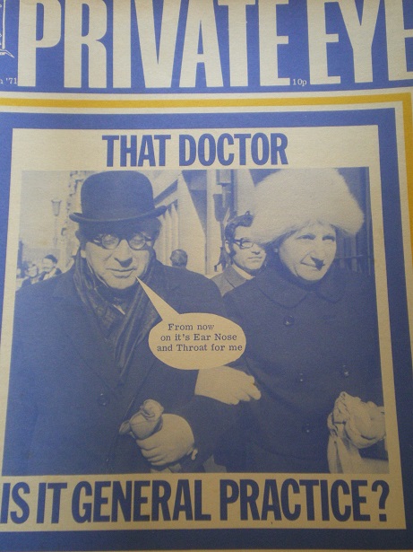 PRIVATE EYE magazine, 12 March 1971 issue for sale. Original British SATIRICAL publication from Till
