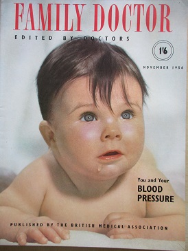 FAMILY DOCTOR magazine, November 1956 issue for sale. Original British publication from Tilley, Ches