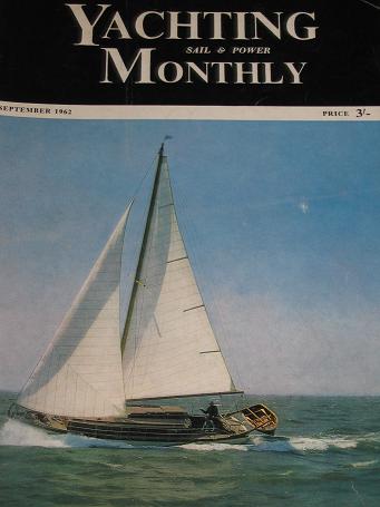 YACHTING MONTHLY magazine, September 1962 issue for sale. SAILING, BOATS. Vintage publication. Class