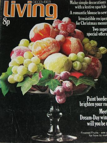 LIVING magazine, December 1972 issue for sale. MONICA FURLONG, H. E. BATES. Original gifts from Till