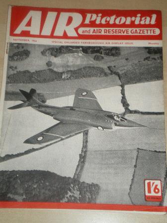 AIR PICTORIAL and AIR RESERVE GAZETTE, September 1956 issue for sale. Original British publication f