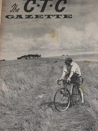 The C.T.C. GAZETTE, March 1963 issue for sale. Vintage CYCLING publication. Classic images of the tw