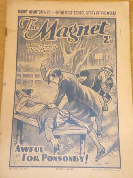 THE MAGNET story paper, March 12 1938 issue for sale. BILLY BUNTER, CHARLES HAMILTON, FRANK RICHARDS
