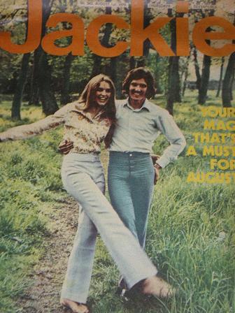 JACKIE magazine, August 1 1970 issue for sale. ARTHUR WILD, FAMILY, BLODWYN PIG. Original British TE