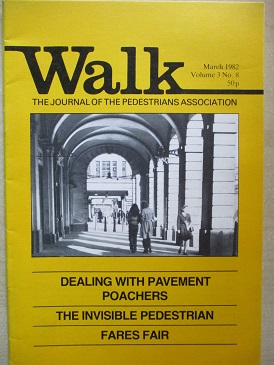 WALK magazine, March 1982 issue for sale. Original British publication from Tilleys Vintage Magazine