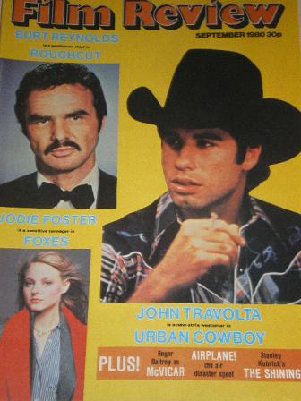 FILM REVIEW magazine, September 1980 issue for sale. JOHN TRAVOLTA. Original British publication fro