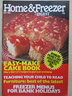 HOME AND FREEZER DIGEST, May 1981 issue for sale. Original publication from Tilley, Chesterfield, De