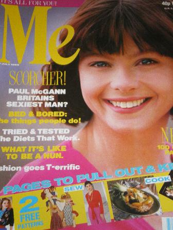 ME magazine, 10 July 1989 issue for sale. PAUL McGANN. Original FASHION publication from Tilley, Che
