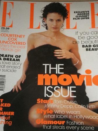 ELLE magazine, May 1997 issue for sale. COURTENAY COX. Original UK FASHION publication from Tilley, 