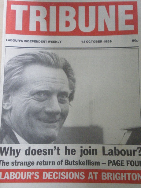 TRIBUNE magazine, 13 October 1989 issue for sale. Original BRITISH POLITICAL publication from Tilley