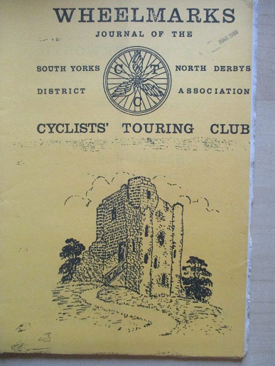 WHEELMARKS the JOURNAL OF THE CYCLISTS TOURING CLUB, March 1980 issue for sale. SOUTH YORKS AND NORT