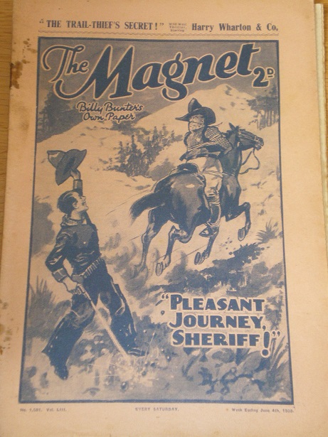 THE MAGNET story paper, June 4 1938 issue for sale. BILLY BUNTER, CHARLES HAMILTON, FRANK RICHARDS, 