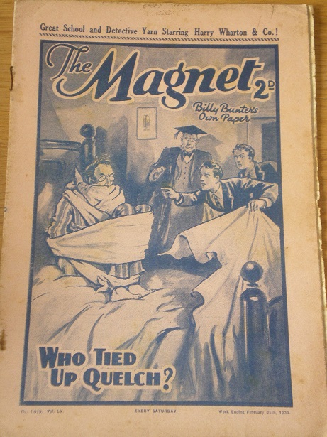 THE MAGNET story paper, February 25 1939 issue for sale. BILLY BUNTER, CHARLES HAMILTON, FRANK RICHA