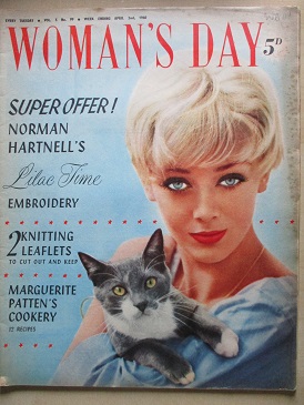 WOMAN’S DAY magazine, April 2 1960 issue for sale. E. JOYCE, BATCHELOR, FRANCIS DURBRIDGE. Original 