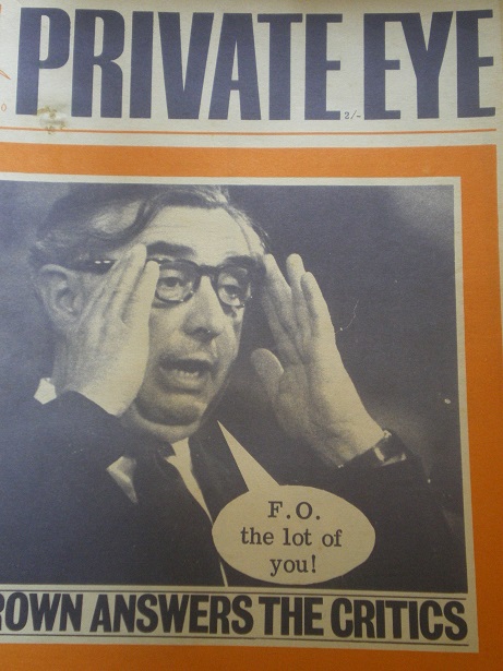 PRIVATE EYE magazine, 6 November 1970 issue for sale. Original British SATIRICAL publication from Ti