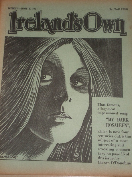 IRELANDS OWN magazine, June 5 1971 issue for sale. Original IRISH publication from Tilley, Chesterfi