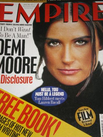 EMPIRE magazine, April 1995 issue for sale. DEMI MOORE. Original British MOVIE publication from Till
