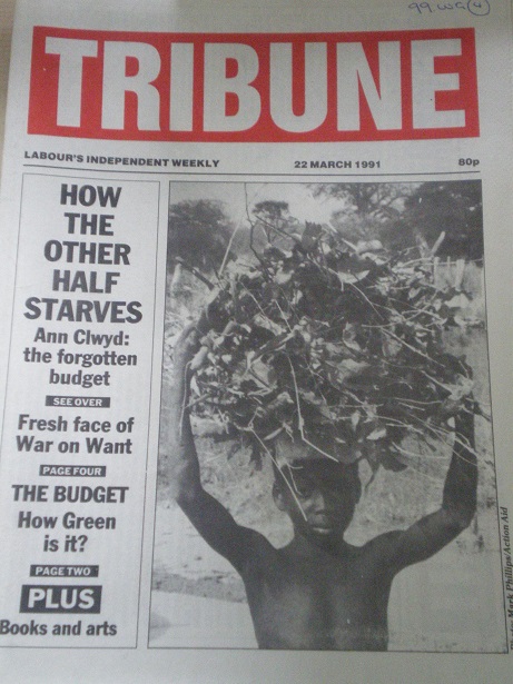 TRIBUNE magazine, 22 March 1991 issue for sale. Original BRITISH POLITICAL publication from Tilley, 