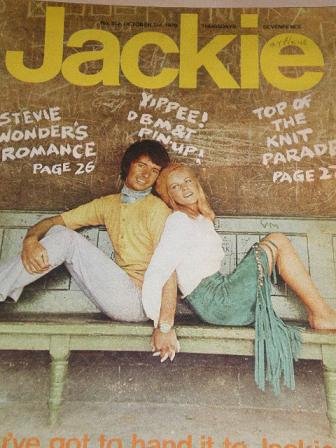 JACKIE magazine, October 3 1970 issue for sale. BEN THOMAS, MOODY BLUES, DOZY BEAKY MICK AND TICH. p