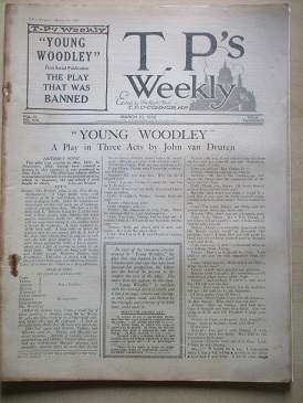 T-P’S WEEKLY magazine, March 10 1928 issue for sale. FRANK LAWTON, JOHN VAN DRUTEN, LYTTON STRACHEY.