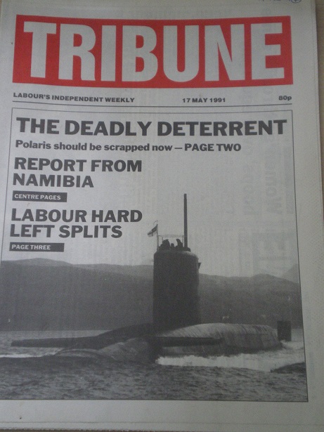 TRIBUNE magazine, 17 May 1991 issue for sale. Original BRITISH POLITICAL publication from Tilley, Ch