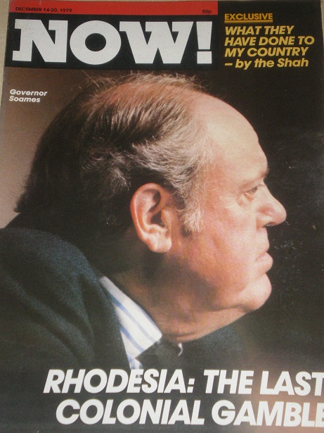 NOW! magazine, December 14 - 20 1979 issue for sale. SOAMES, RHODESIA. Original British NEWS publica
