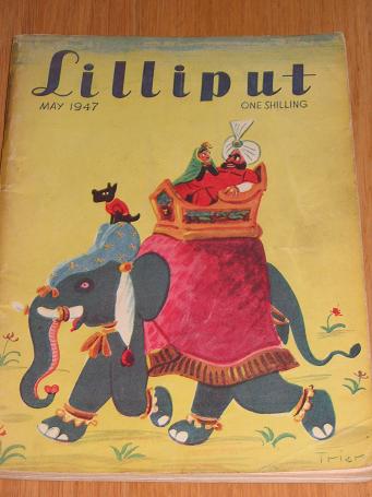 LILLIPUT magazine May 1947. FISHER, SEARLE, NAUGHTON. Vintage publication for sale. STORIES, PHOTOS,