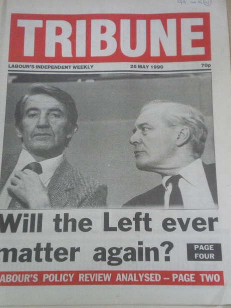 TRIBUNE magazine, 25 May 1990 issue for sale. DENNIS SKINNER, TONY BENN. Original BRITISH POLITICAL 