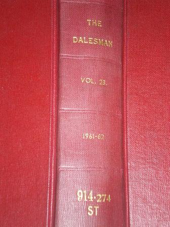 THE DALESMAN magazine, Volume 23 for sale, April 1961 to March 1962. YORKSHIRE DALES. Original bound