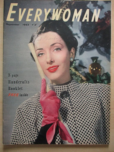 EVERYWOMAN magazine, September 1953 issue for sale. HARRIET FRANK. Original British publication from