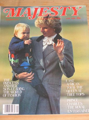 PRINCESS DIANA DECEMBER 1983 ISSUE MAJESTY MAGAZINE FOR SALE BRITISH ROYALTY PURE NOSTALGIA ARCHIVES