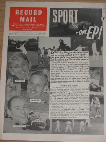 RECORD MAIL JULY 1960 ISSUE JIMMYJONES FOR SALE VINTAGE POP MUSIC PAPER PURE NOSTALGIA ARCHIVES CLAS