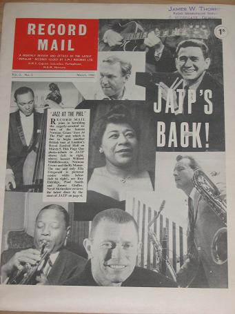 RECORD MAIL MARCH 1960 ISSUE LORDAN FOR SALE VINTAGE POP MUSIC PAPER PURE NOSTALGIA ARCHIVES CLASSIC