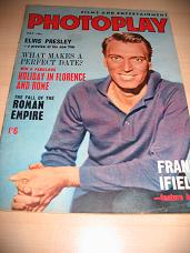 PHOTOPLAY MAGAZINE MAY 1963 FRANK IFIELD VINTAGE FILM STAR MOVIE PUBLICATION FOR SALE