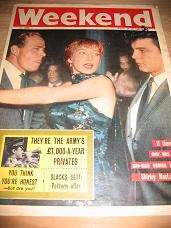 WEEKEND MAGAZINE AUG 24-28 1960 SHIRLEY MACLAINE PICASSO VINTAGE MAGAZINE FOR SALE CLASSIC IMAGES OF