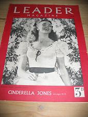 LEADER MAGAZINE JULY 20 1946 JENNIFER JONES ILLINGWORTH VINTAGE PUBLICATION FOR SALE CLASSIC IMAGES 