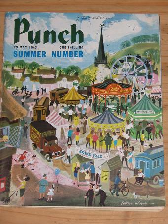  PUNCH 29 MAY 1963 SCARFE STEADMAN THELWELL VINTAGE PUBLICATION FOR SALE PURE NOSTALGIA ARCHIVES CLA