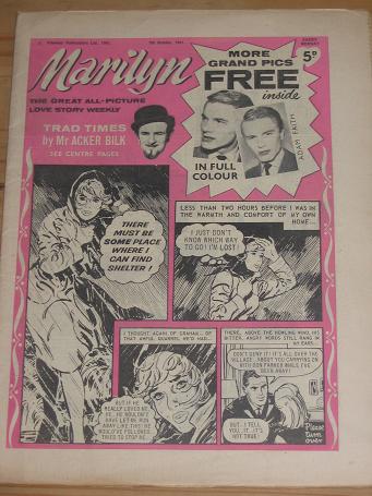 MARILYN MAG 7 OCT 1961 JAZZ PRESLEY BILK VINTAGE TEEN PUBLICATION FOR SALE CLASSIC IMAGES OF THE TWE