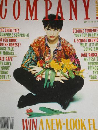 COMPANY magazine, May 1990 issue for sale. Original UK FASHION publication from Tilley, Chesterfield