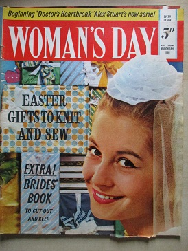 WOMAN’S DAY magazine, March 18 1961 issue for sale. L. S. HOWARTH, FANCET, ALEX STUART, FRANCIS DURB