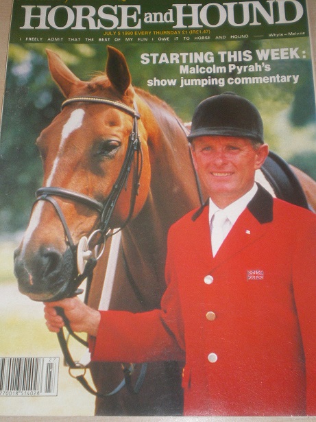 HORSE AND HOUND magazine, July 5 1990 issue for sale. Original publication from Tilley, Chesterfield