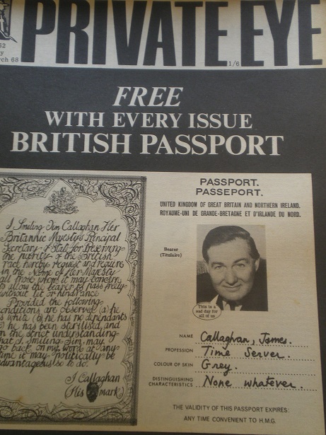 PRIVATE EYE magazine, 1 March 1968 issue for sale. Original British SATIRICAL publication from Tille